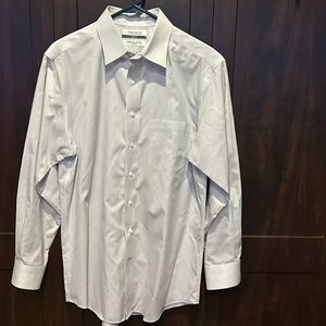 Cremieux black pinstriped dress shirt, like new!